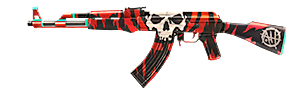 AK47- Calavera en Fuego