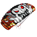 Paraquedas - Corpo Chamuscado