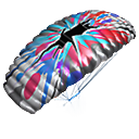 Paracaídas - Bomba colorida