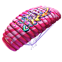 Paraquedas - Vândalo rosa