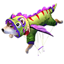 Paracaídas Perrito Burbuja