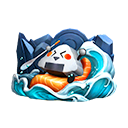 Pared gloo - Sushi surfista