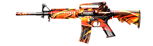 M4A1 - Lobo Flameante