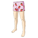 Shorts de Morango