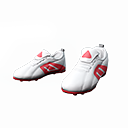 Botines de fútbol rojos