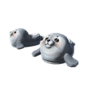 Pantufa Bebê Foca
