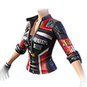 Motociclista Vermelha