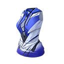 Chaleco Origami Índigo