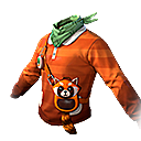 Uniforme de Panda Rojo