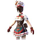 Conjunto Top Pastry Chef