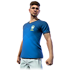 Paquete Uniforme de Fútbol Azul CBF
