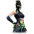 Conjunto Ninpo esmeralda