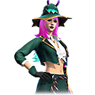 Conjunto Bruxa Sombria