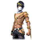 Conjunto Serendipidade Dourada