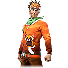 Paquete Uniforme de Panda Rojo