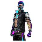 Conjunto Ciborgue Neon