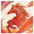Fiery Charger Avatar
