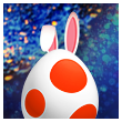 Red Bunny Egg