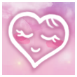 Avatar Coração Rosa