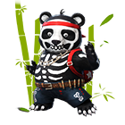 Conjunto Especial Panda Caveira