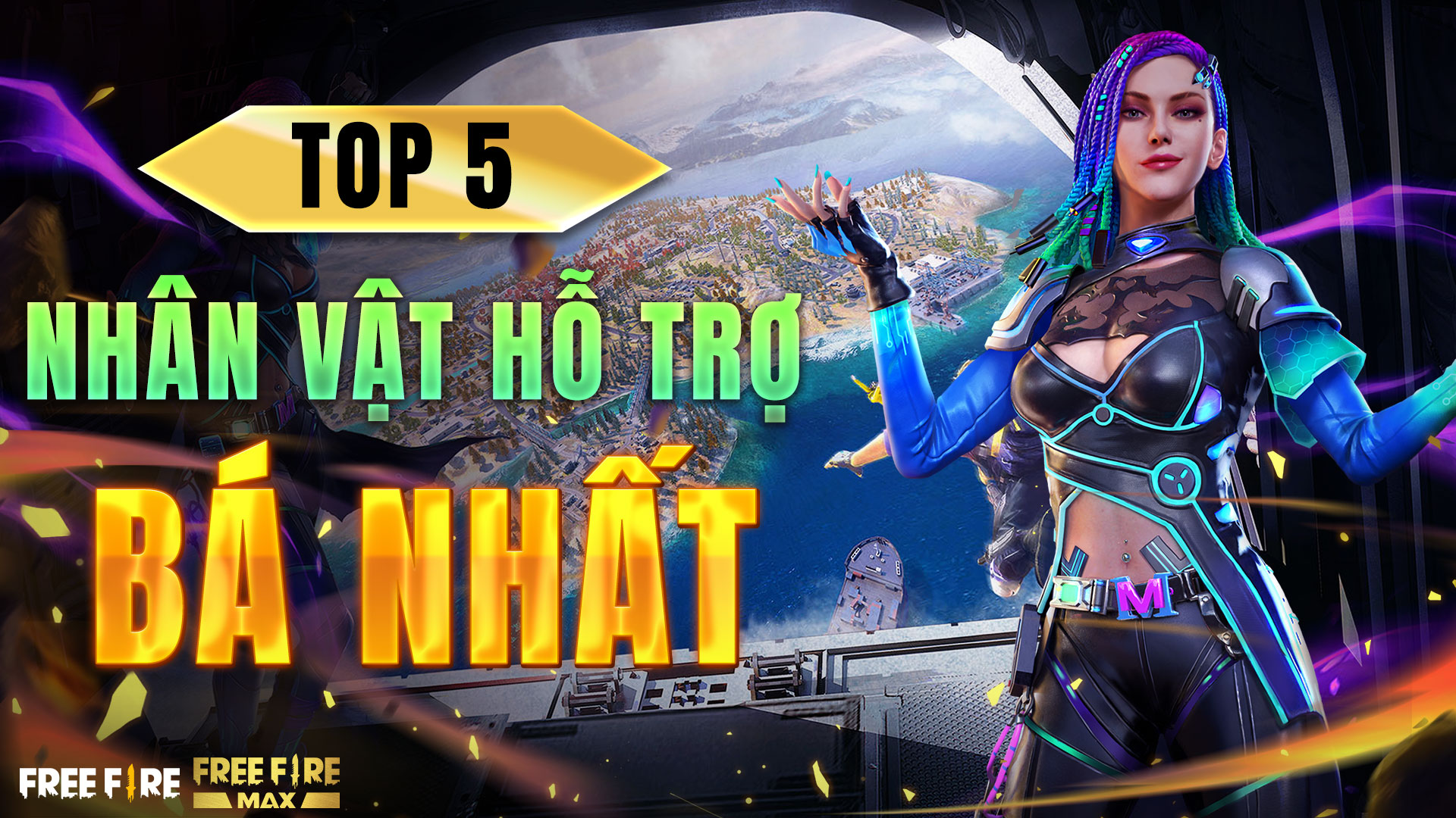 TOP 5 NHÂN VẬT HỖ TRỢ NÊN CÓ TRONG ĐỘI HÌNH