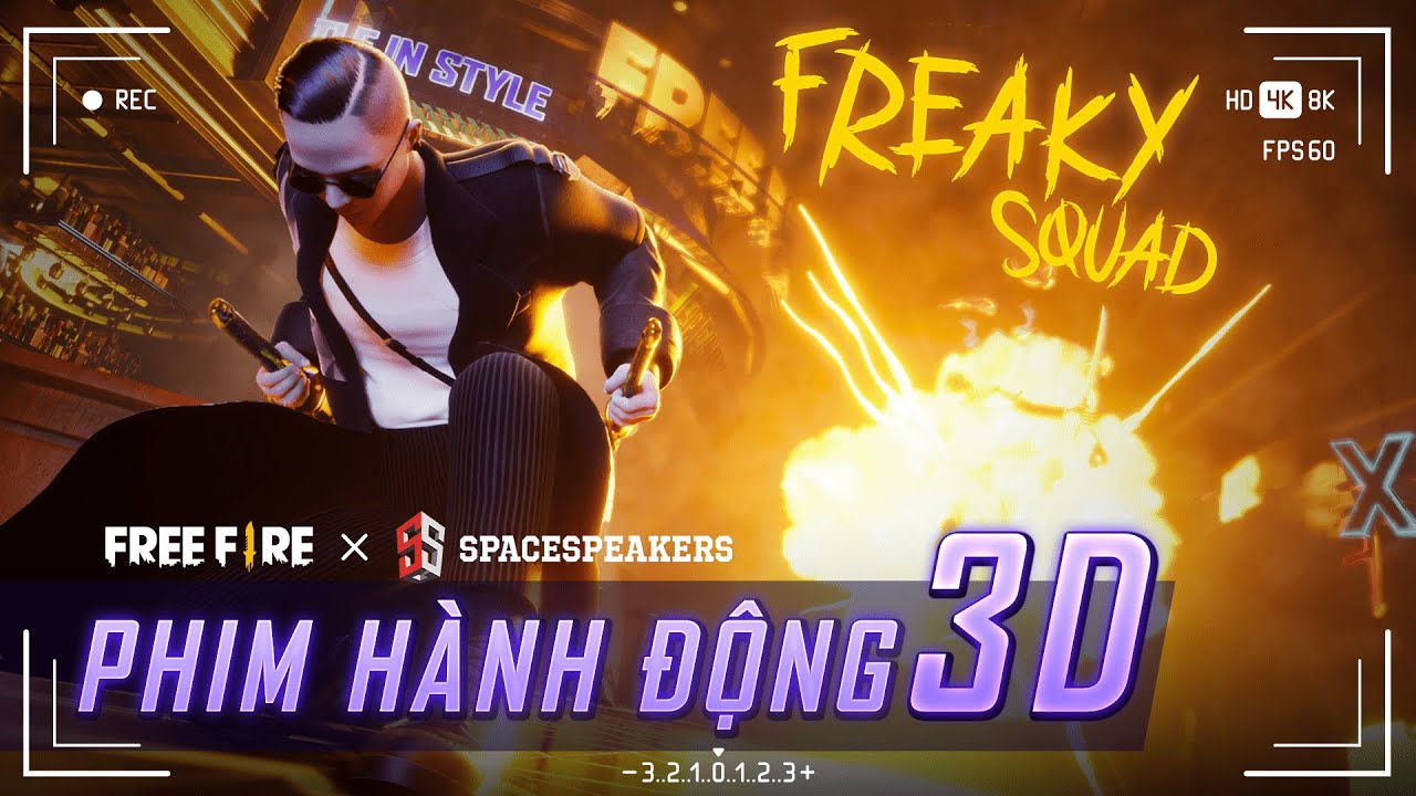 Bất ngờ trước màn đọ súng gay cấn của bộ tứ điệp viên Freaky Squad | Garena Free Fire