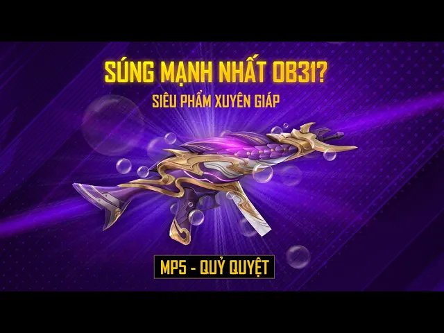 Skin súng bị nguyền rủa mạnh nhất OB31 - Mp5 Quỷ Quyệt | Giải Mã Vũ Khí