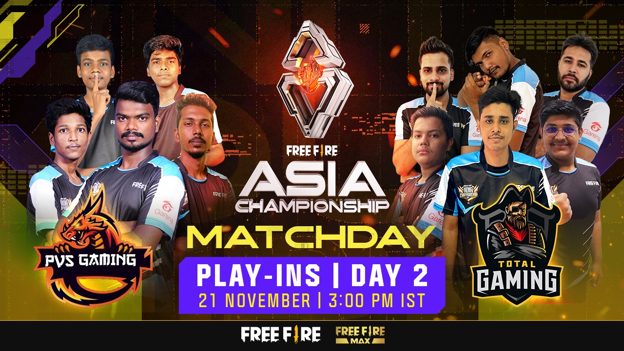 [HINDI] Free Fire Asia Championship Play-Ins | Day 2
