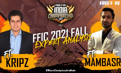 Expert Analysis on Free Fire India Championship 2021 Fall feat. Kripz & Mamba Expert Analysis on Free Fire India Championship 2021 Fall feat. Kripz & Mamba
