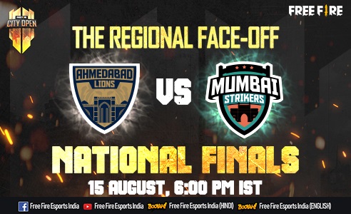 Free Fire City Open National Finals: Mumbai Striker VS Ahmedabad Lions Free Fire City Open National Finals: Mumbai Striker VS Ahmedabad Lions