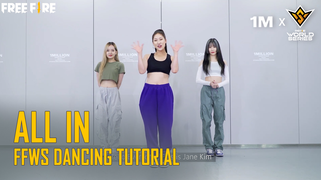 All in - Dancing challenge | Free Fire | 1MILLION DANCE STUDIO - All in ft. 2WEI, Marvin Brooks