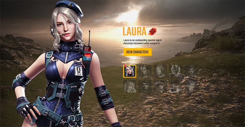 Free Fire - Nuevo personaje - Laura