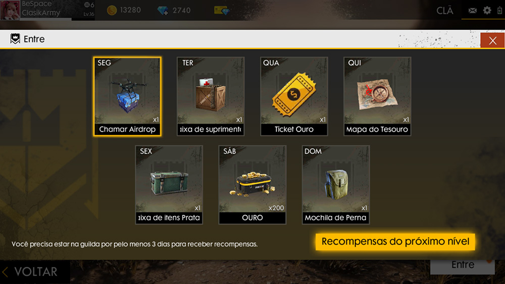 Free Fire - Guilda