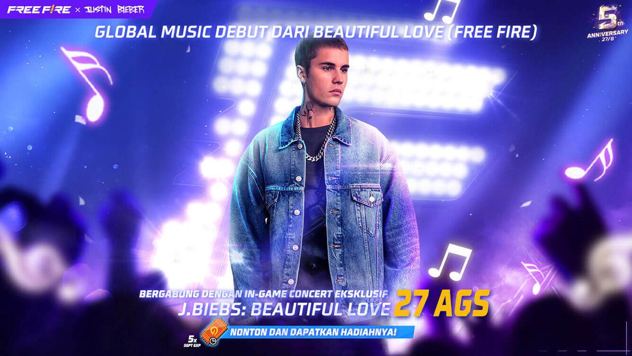 Perayaan Free Fire 5th Anniversary pada 27 Agustus dengan musik, aksi, dan pengalaman baru!
